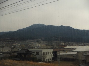恵那山を望む