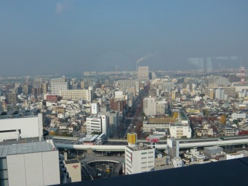 堺市役所展望台からの景色
